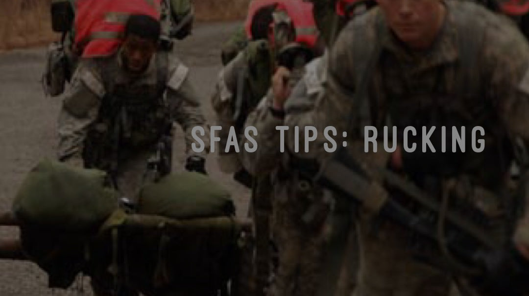 SFAS Tips: Rucking